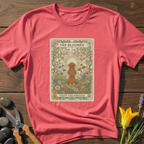 The Bloomer T-Shirt - botanical nature graphic t-shirt, minimalist design, unisex tee”