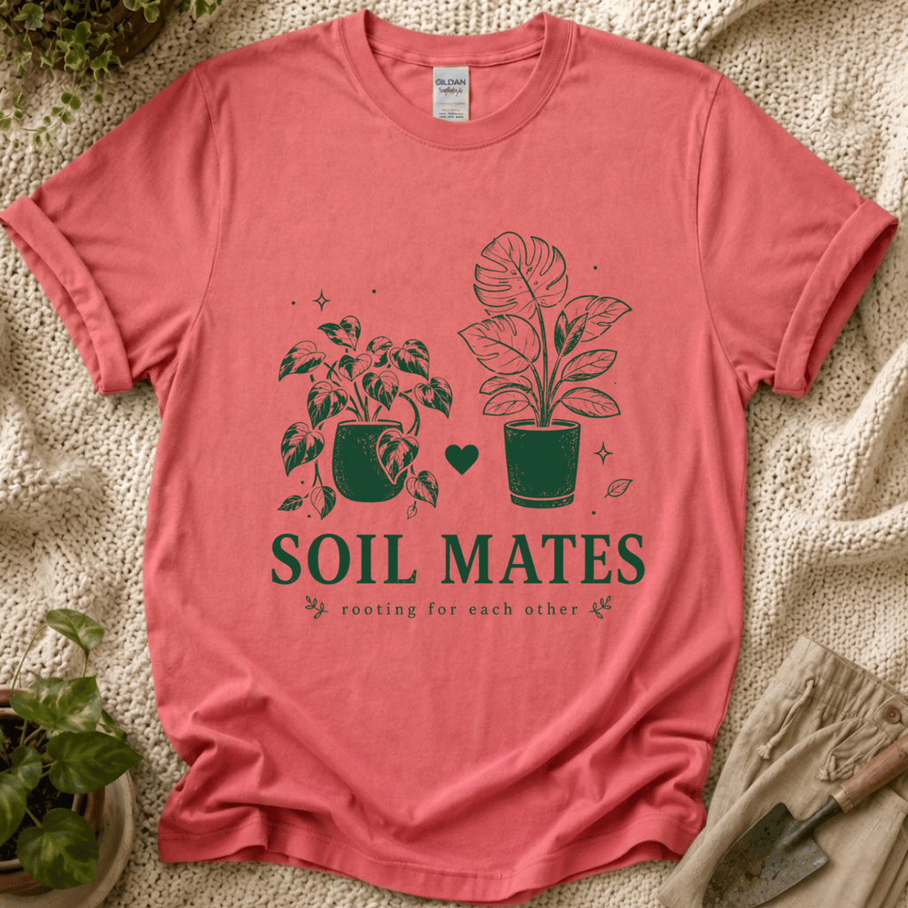Soil Mates Plant Lover T-Shirt by Zen & Zucchinis Slow Garden Club