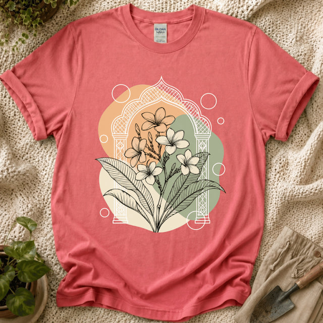 Bohemian Flower Graphic T-Shirt by Zen & Zucchinis Slow Garden Club