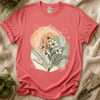Bohemian Flower Graphic T-Shirt by Zen & Zucchinis Slow Garden Club