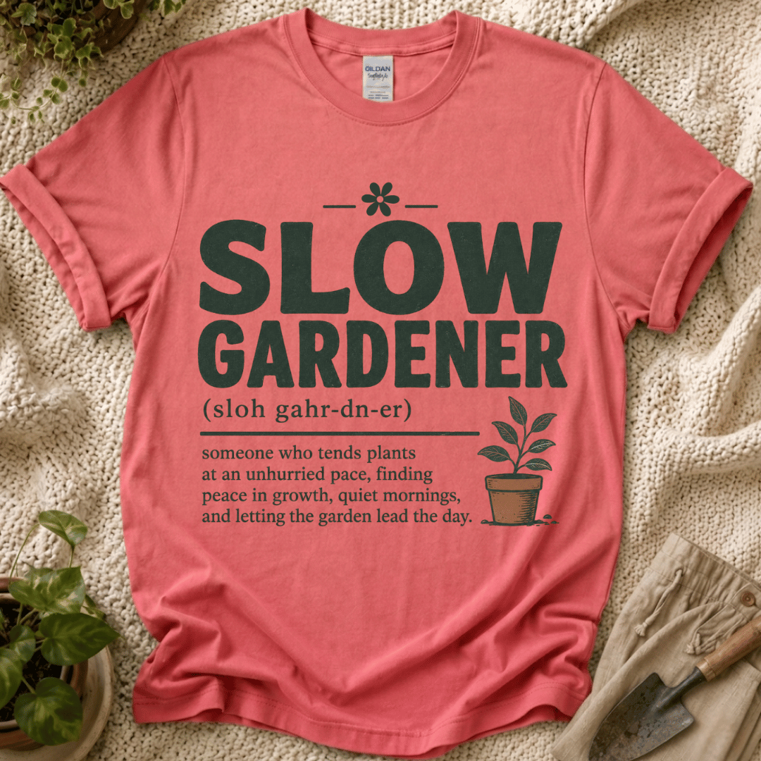Slow Gardener Definition T-Shirt