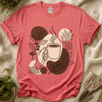 Boho Coffee T-Shirt by Zen & Zucchinis Slow Garden Club