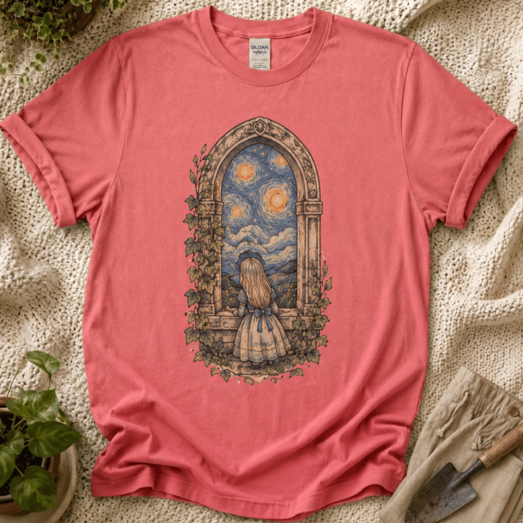 Window Wonderland T-Shirt by Zen & Zucchinis Slow Garden Club