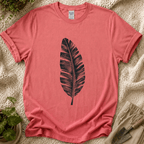 Feather of Luck T-Shirt by Zen & Zucchinis Slow Garden Club