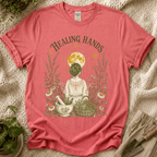 Healing Hands Garden Mother T-Shirt by Zen & Zucchinis Slow Garden Club