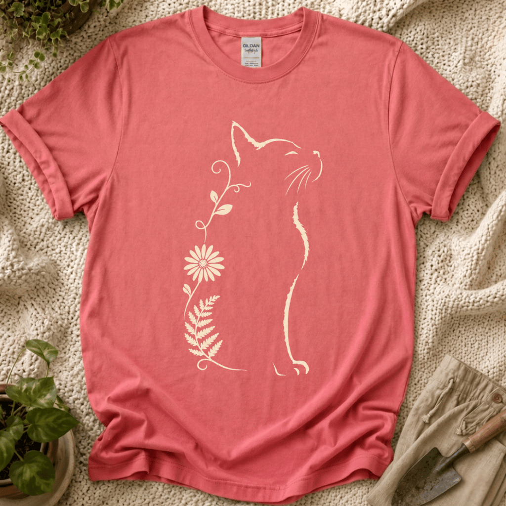 Kitty Flower Symbiotica T-Shirt