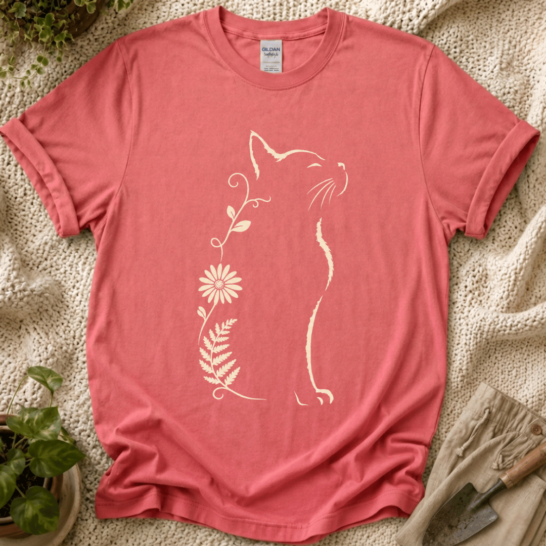Kitty Flower Symbiotica T-Shirt
