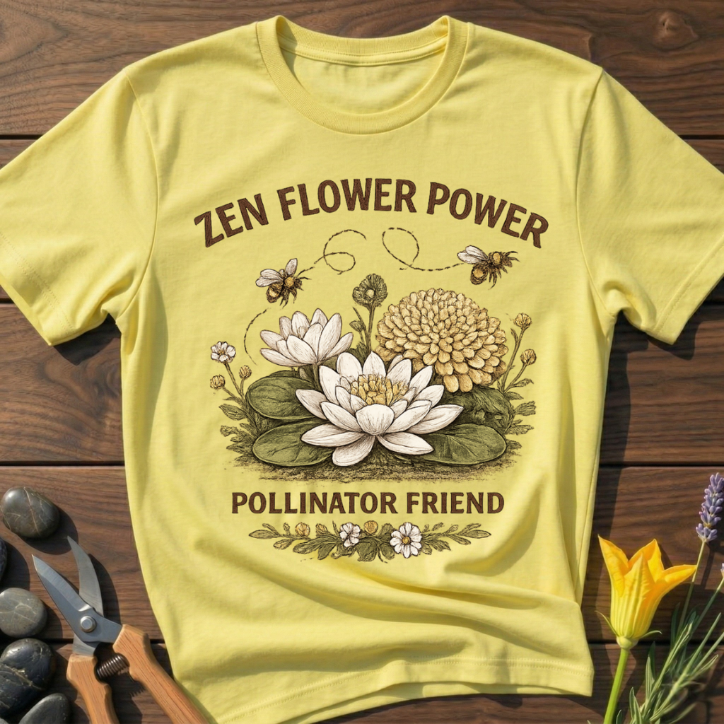 Zen Flower Power T-Shirt