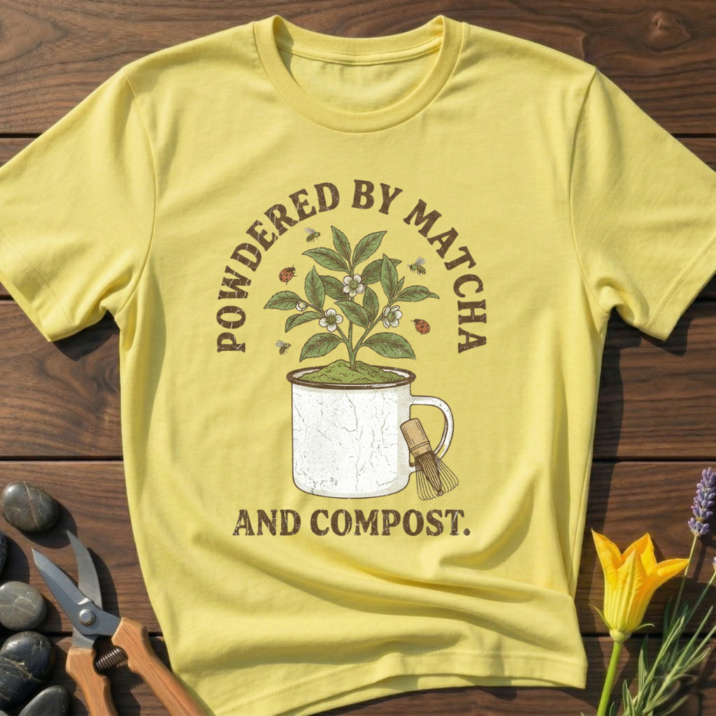 Matcha & Compost - T-Shirt