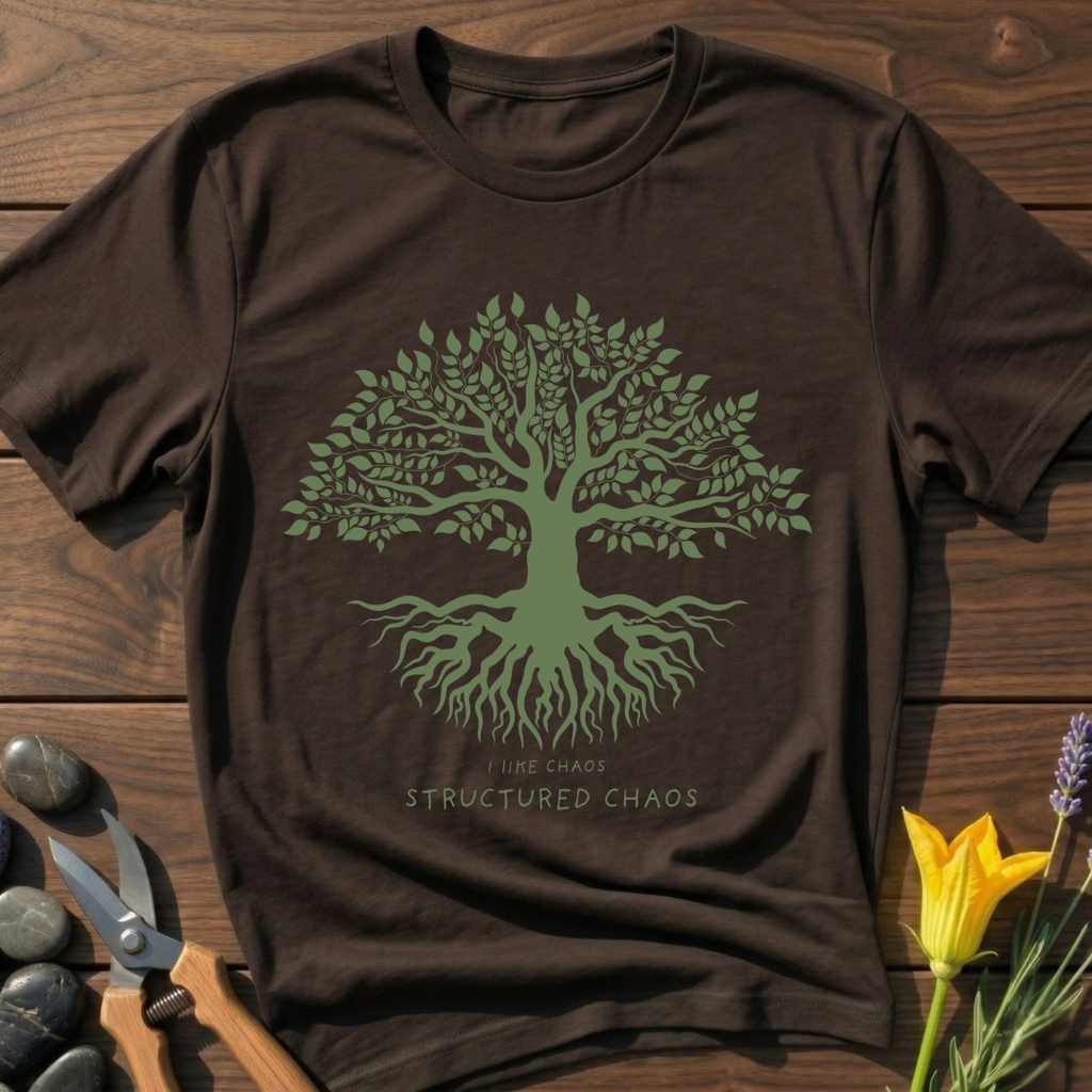 Structured Chaos Tree T-Shirt