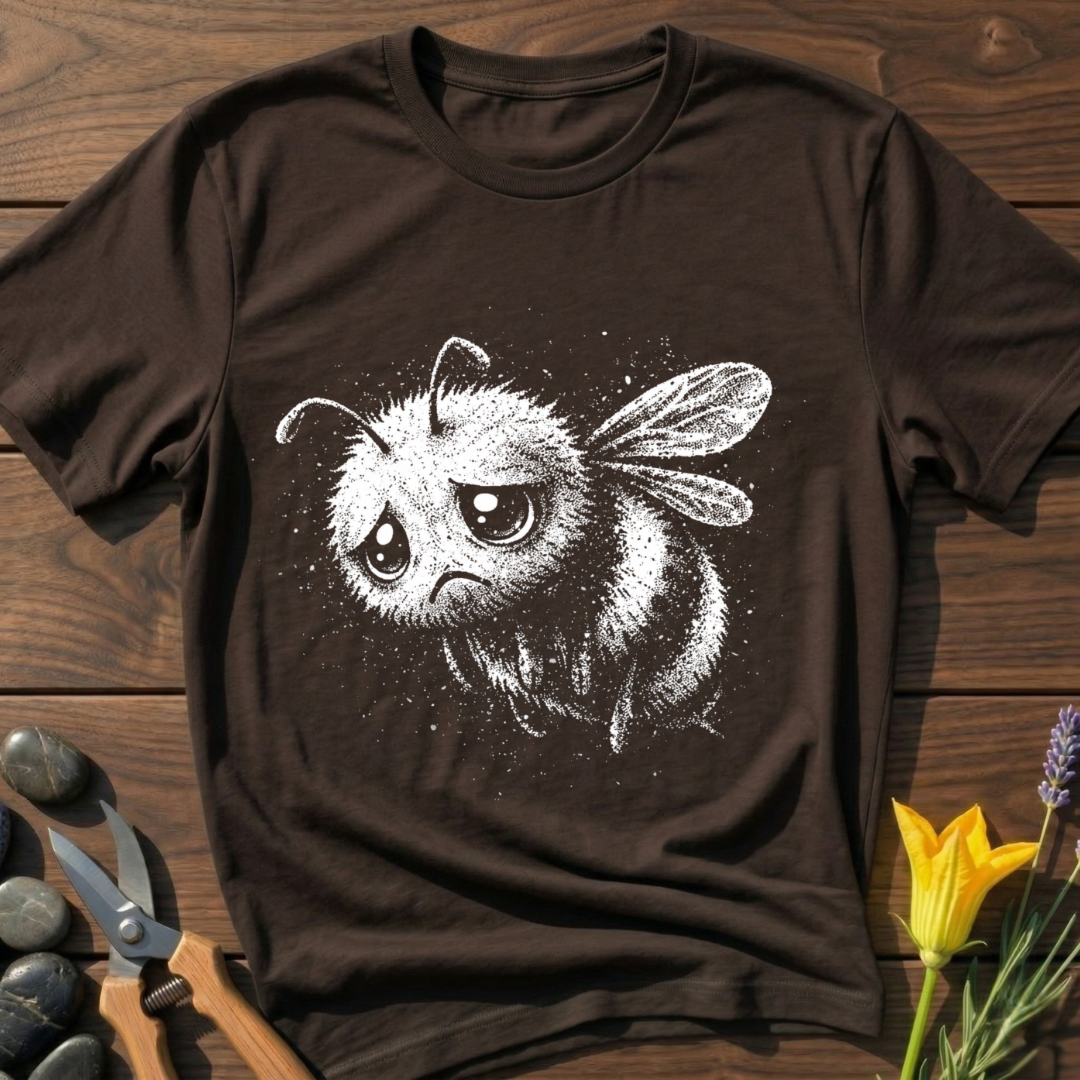 Sad Bee No Pollen Today T-Shirt