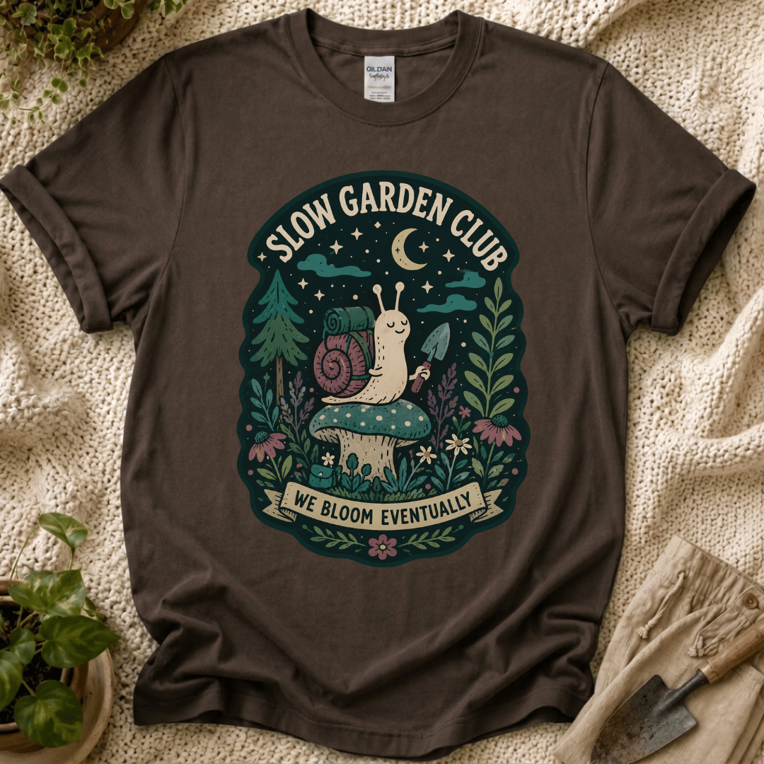Midnight Garden Snail T-Shirt