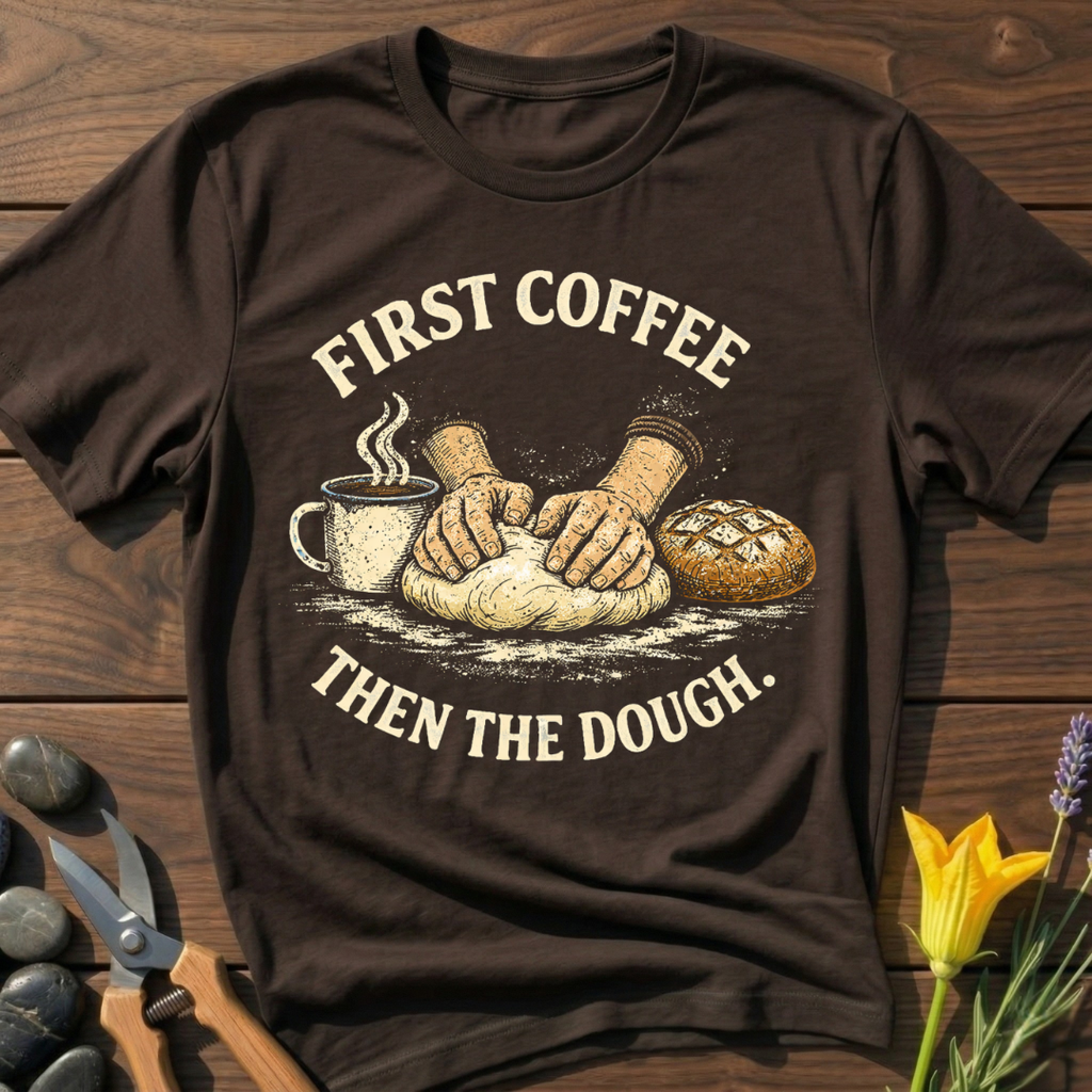 First Coffee Then The Dough T-Shirt
