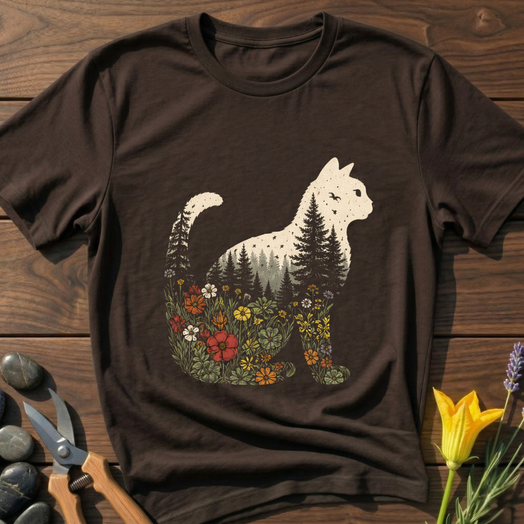 Cat in Nature T-Shirt