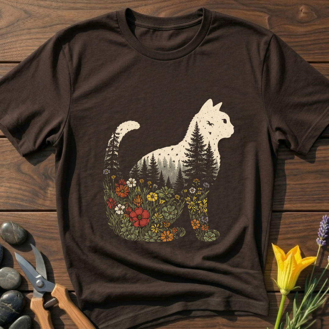Cat in Nature T-Shirt