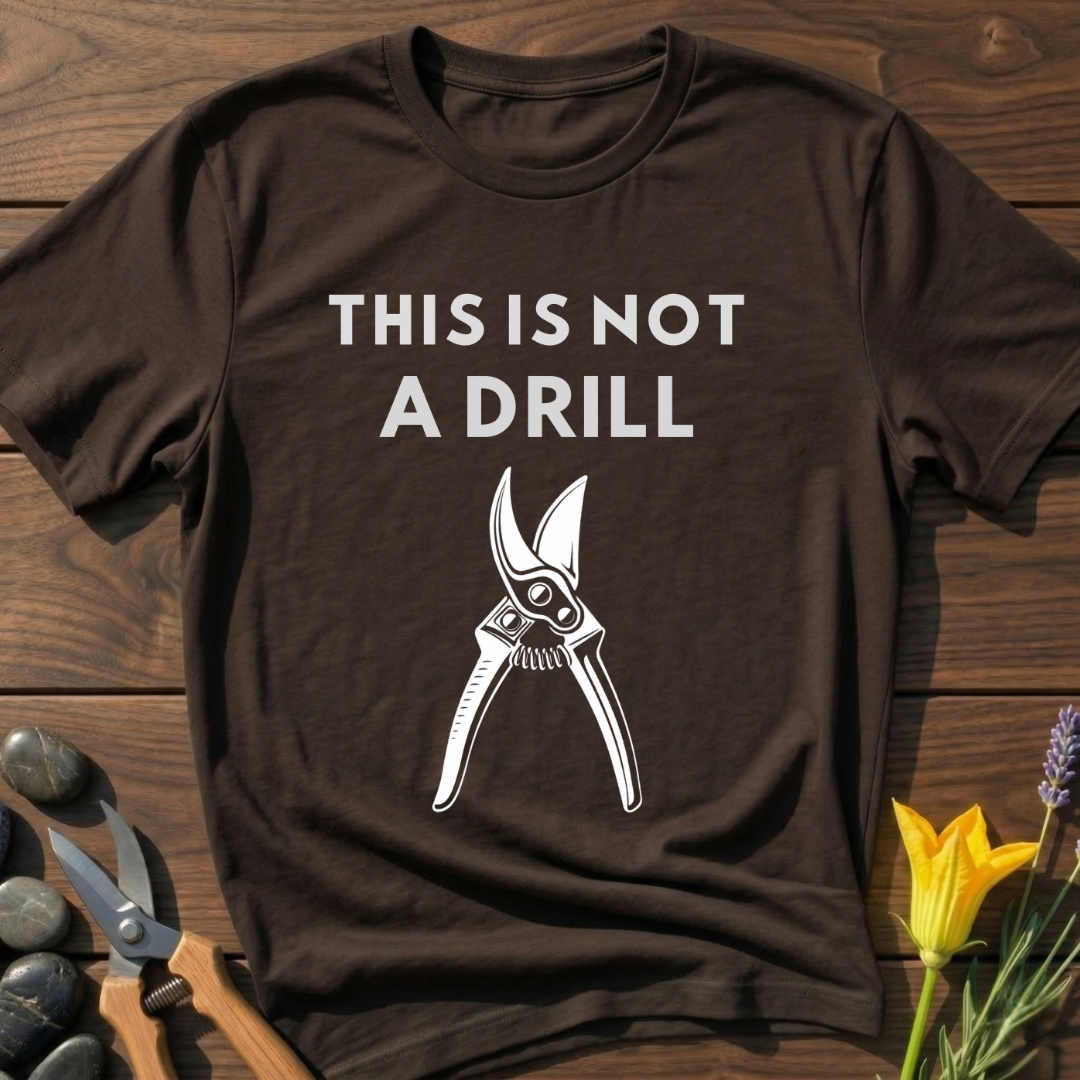 No Drill Garden Scissors T-Shirt