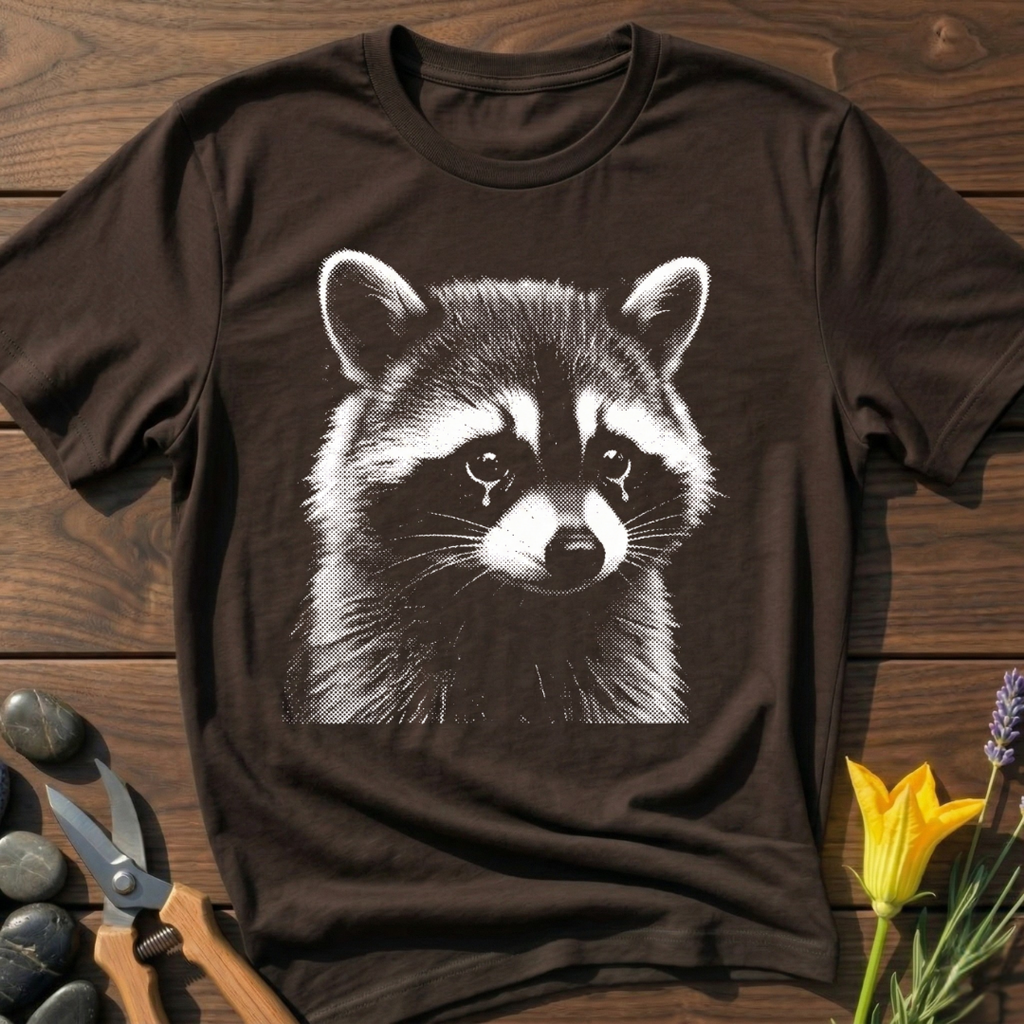 Sad Racoon T-Shirt