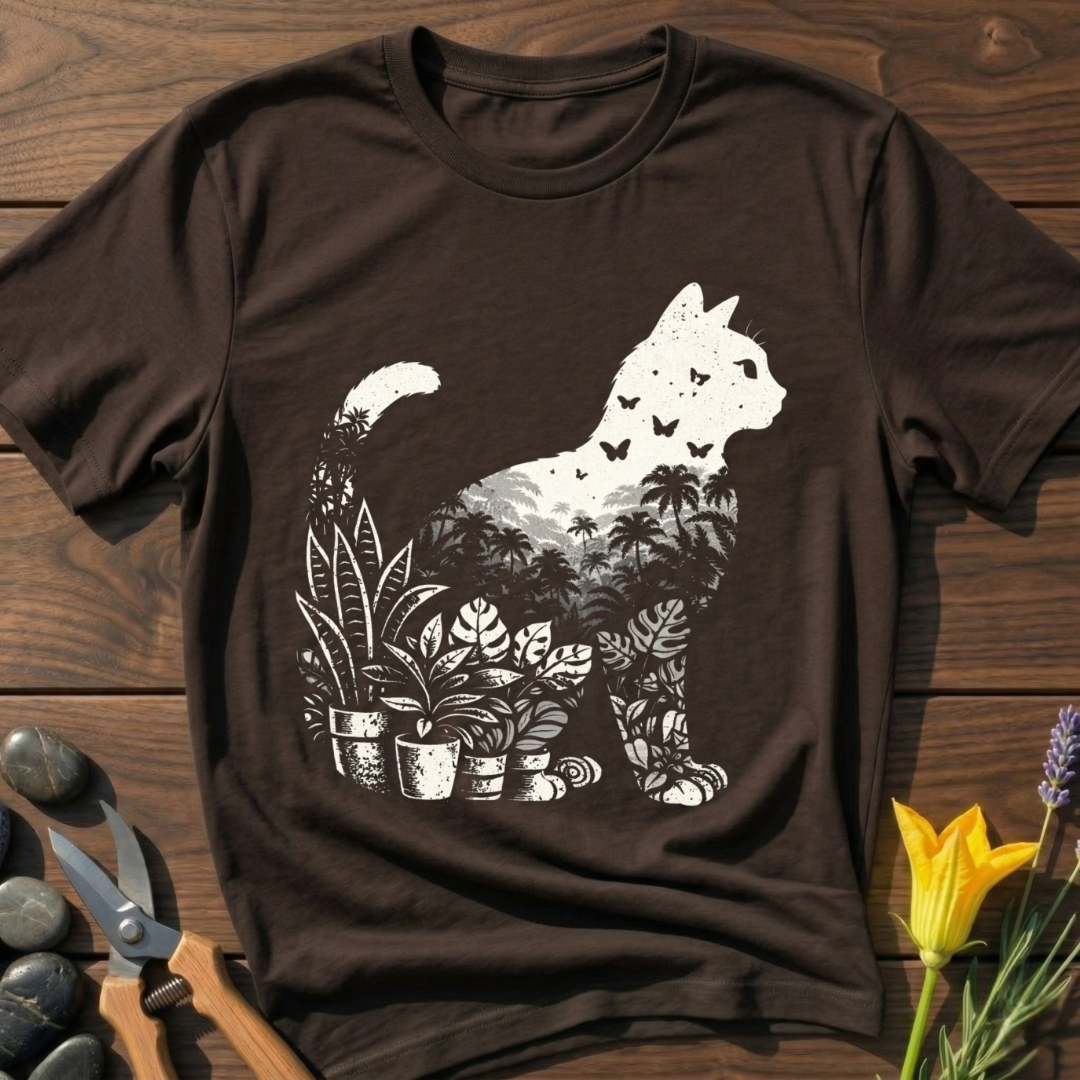 Plant Cat T-Shirt