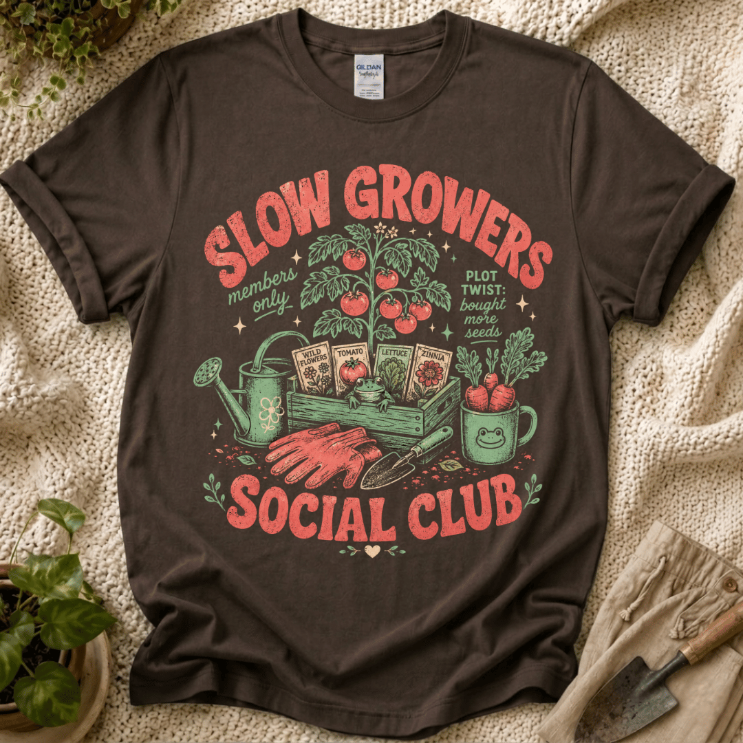 Slow Growers Social Club  T-Shirt