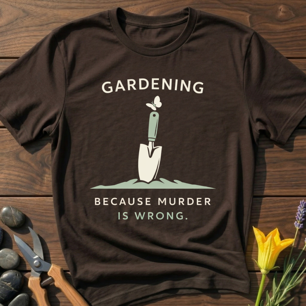 Gardening ... Because T-Shirt
