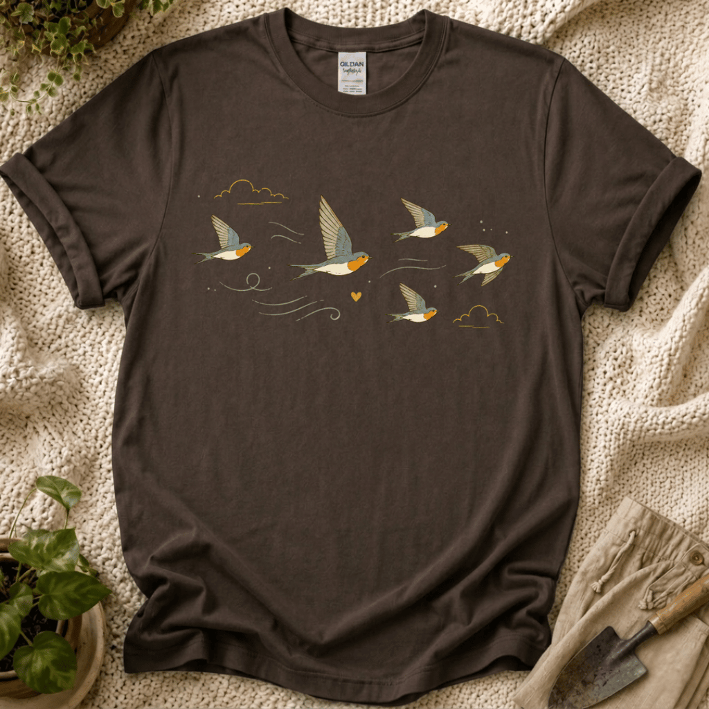 Birds Pasing By T-Shirt