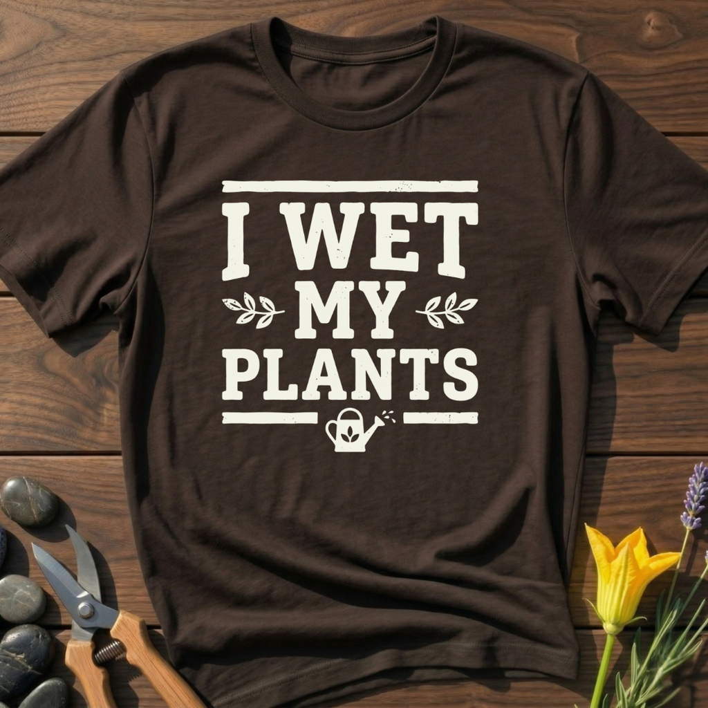 I wet my Plants T-Shirt