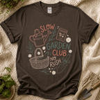 Slow Garden Club No Rush T-Shirt by Zen & Zucchinis Slow Garden Club