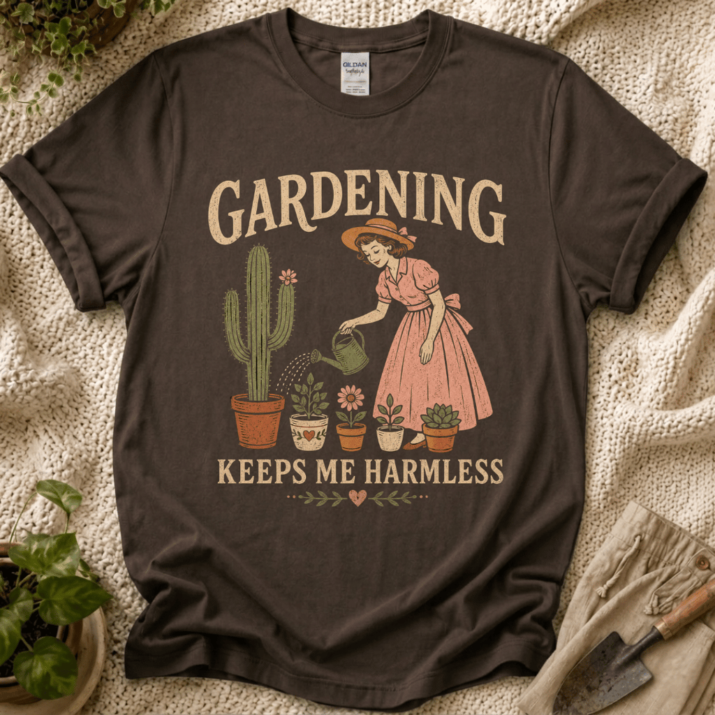 Gardening Keeps Me Harmless T-Shirt