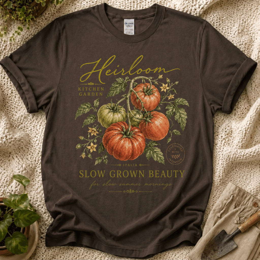 Heirloom Kitchen Garden Slow Grown Beauty T-Shirt
