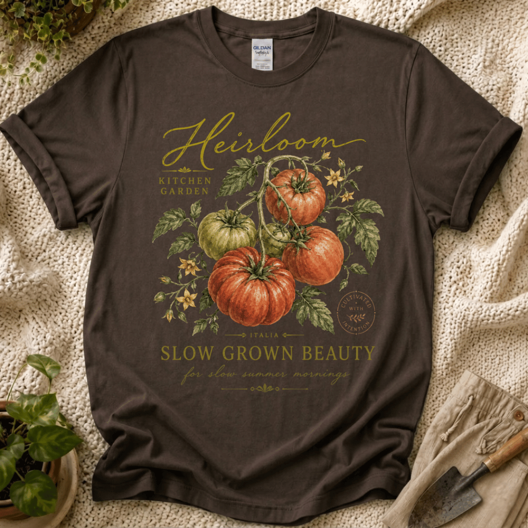 Heirloom Kitchen Garden Slow Grown Beauty T-Shirt