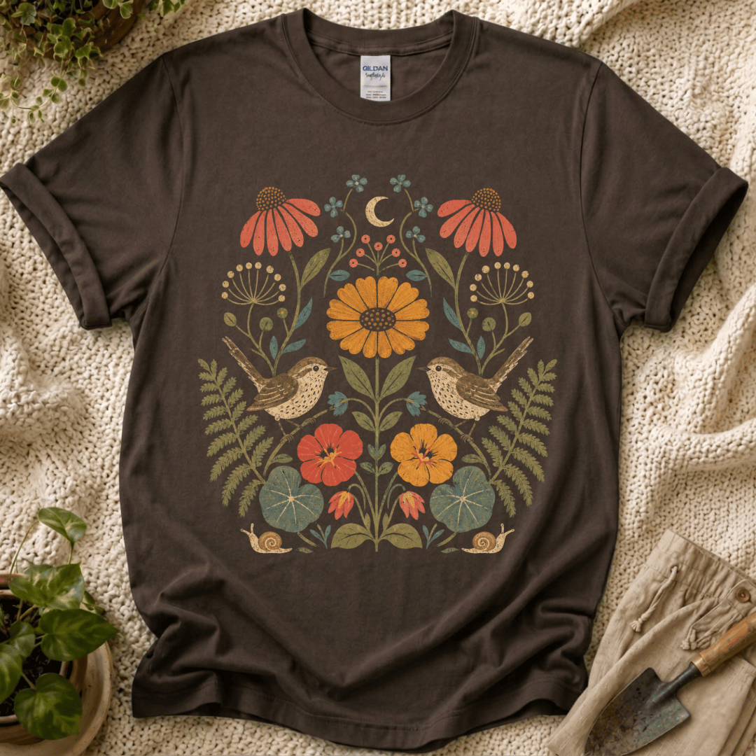 Robin Moonlight Meadow  T-Shirt