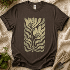 Vintage Botanical Fern Garden T-Shirt by Zen & Zucchinis Slow Garden Club