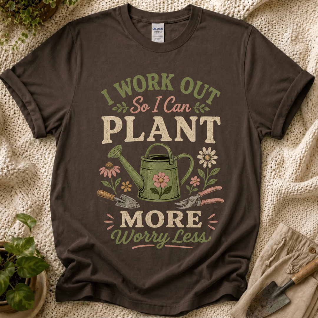 I Work Out So I Can Plant More T-Shirt