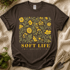 Soft Life Society Yellow Flower T-Shirt by Zen & Zucchinis Slow Garden Club