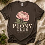 Peony Flower Club T-Shirt