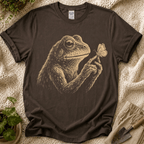 Frog & Butterfly Garden Friends T-Shirt by Zen & Zucchinis Slow Garden Club