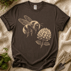 Bumble Bee Botanical T-Shirt by Zen & Zucchinis Slow Garden Club