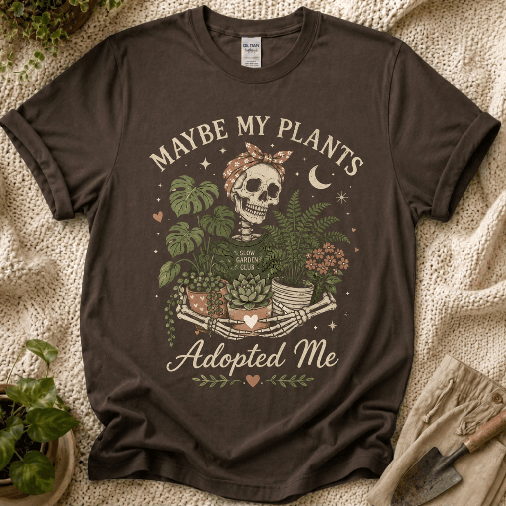 Maybe Plant Adopted Me Skelleton T-Shirt