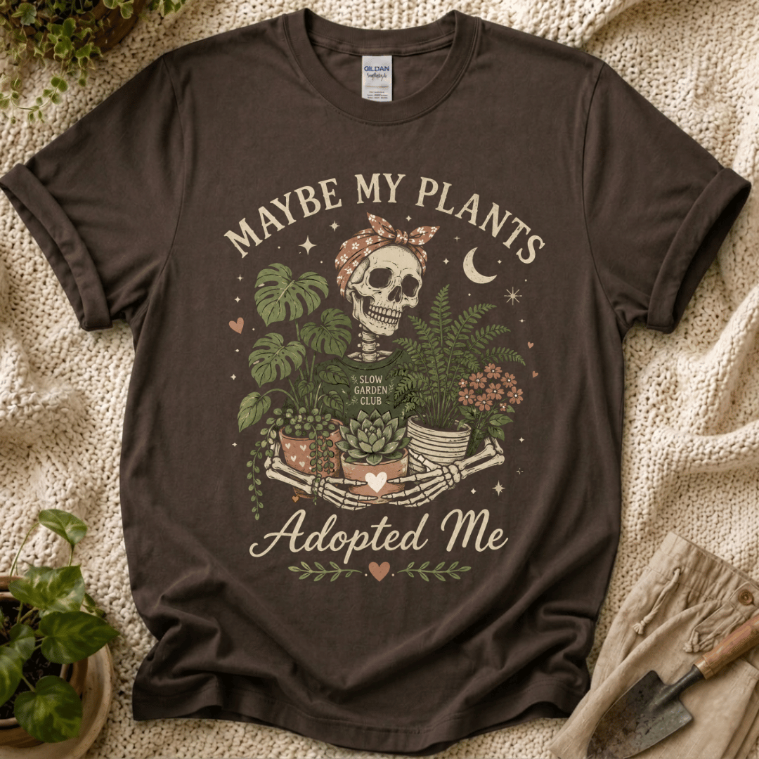 Maybe Plant Adopted Me Skelleton T-Shirt