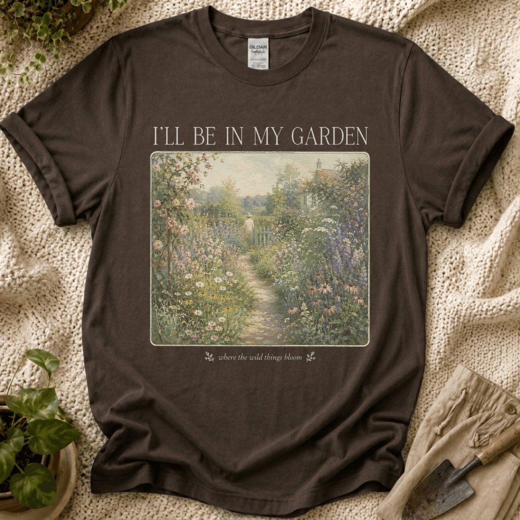 I’ll Be in My Garden Wild Things Bloom T-Shirt