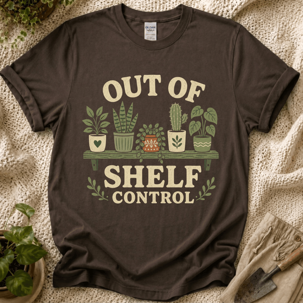 Out Of Shelf Control Plant Lover T-Shirt