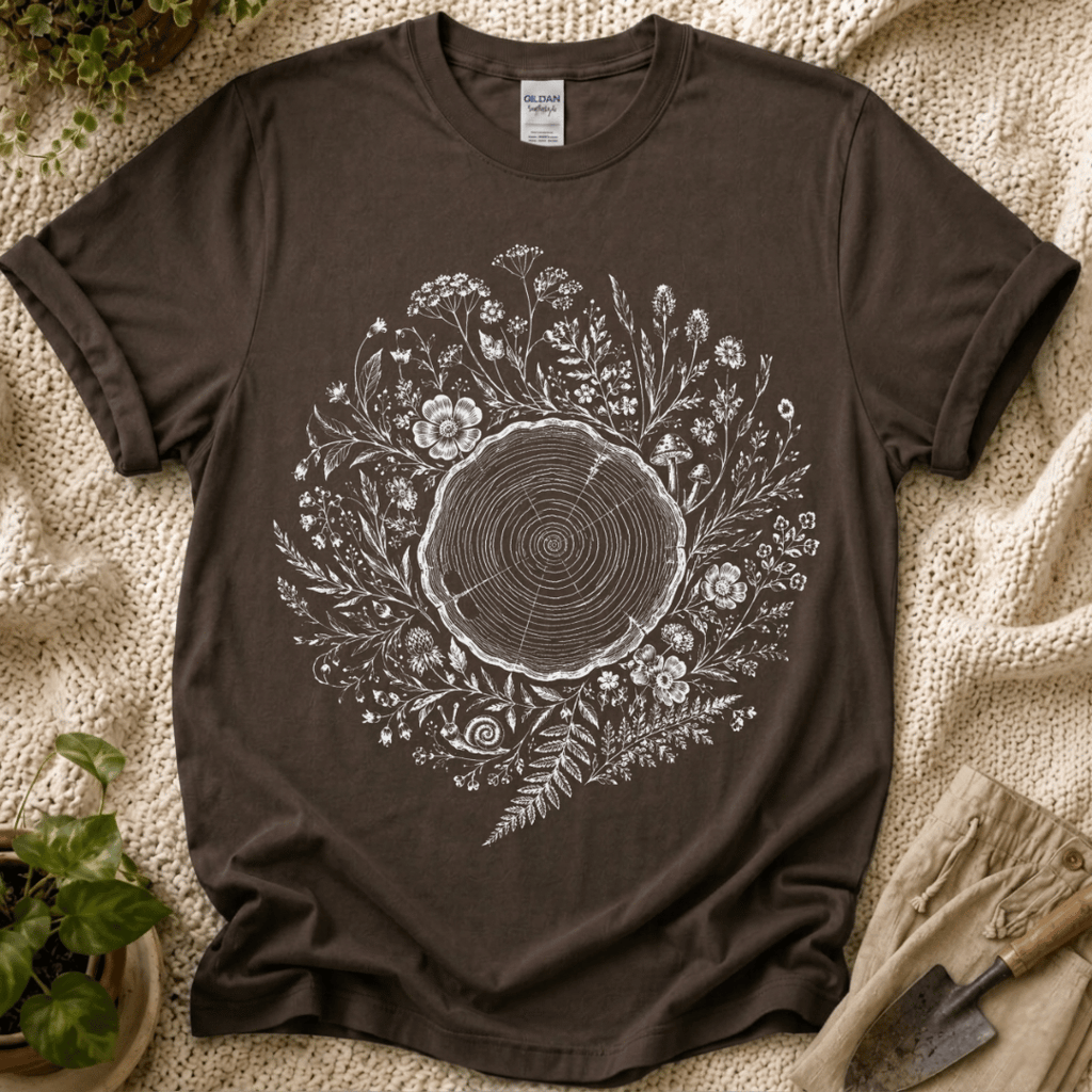 Rooted in Slow Time Botanical T-Shirt