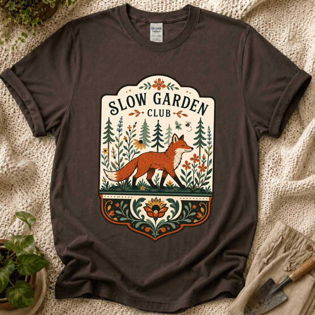 The Local Fox Slow Garden Club T-Shirt