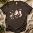 Blossom Bird Botanical T-Shirt by Zen & Zucchinis Slow Garden Club