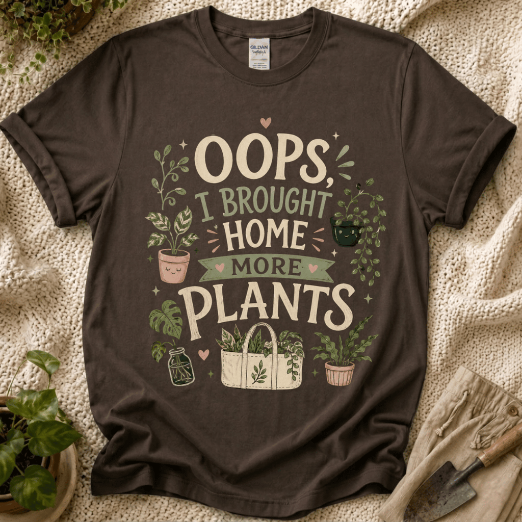 Oops I Brought Home More Plants T-Shirt