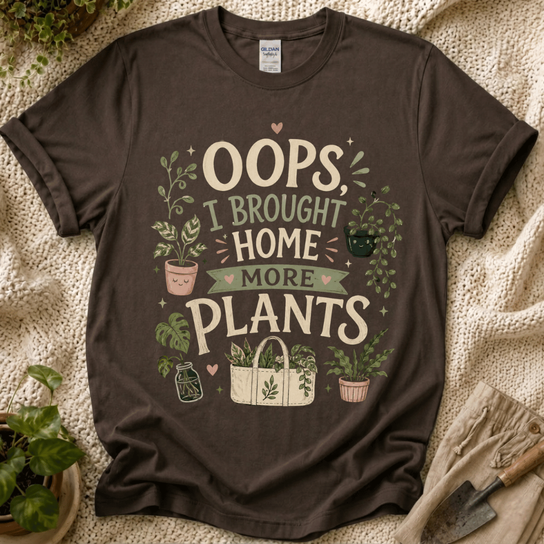 Oops I Brought Home More Plants T-Shirt