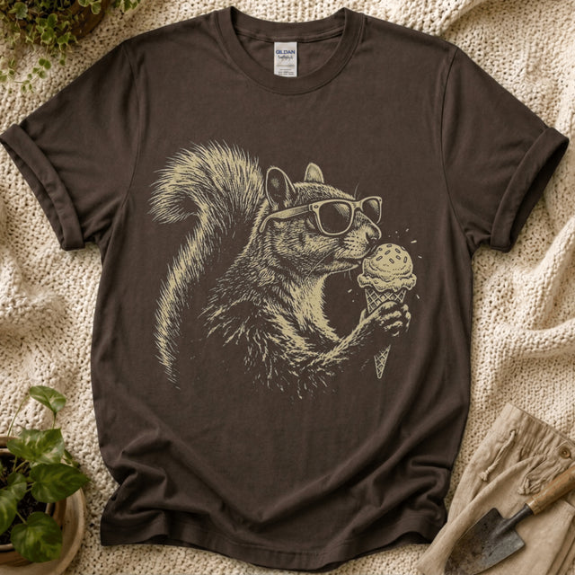Squirrel Vibes T-Shirt by Zen & Zucchinis Slow Garden Club