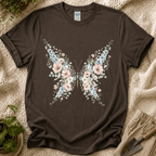 Flower Butterfly Beauty Garden T-Shirt