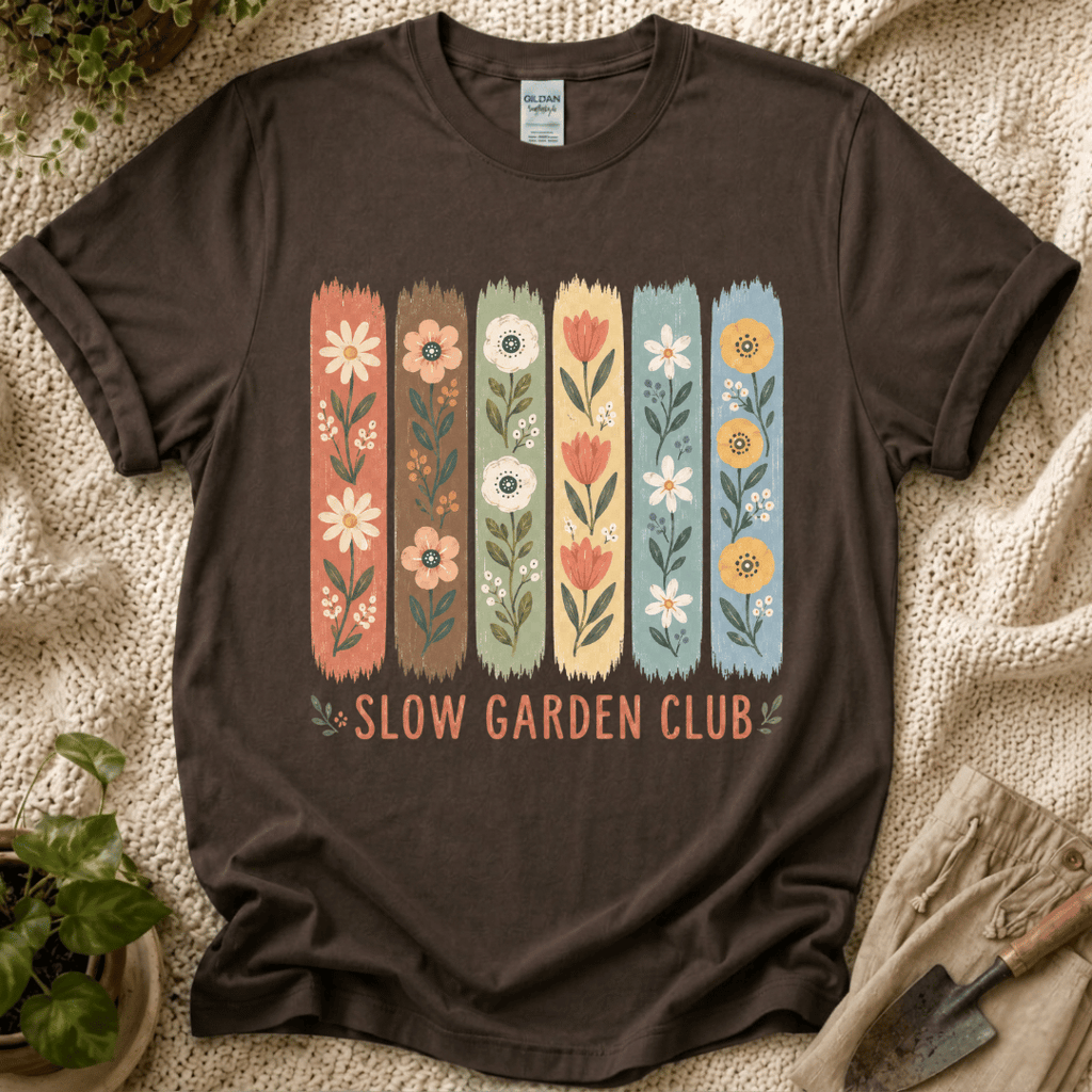 Flower Stripes Garden T-Shirt