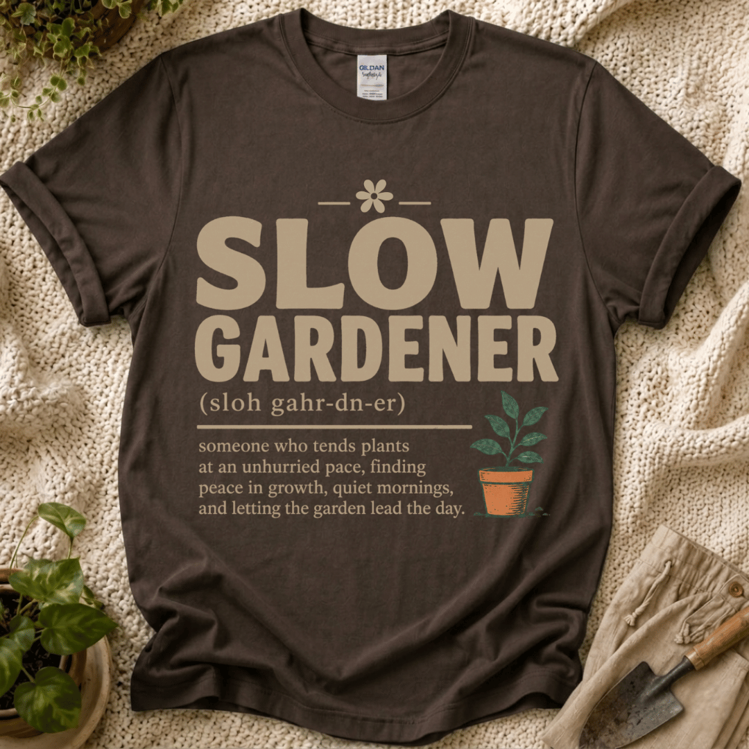 Slow Gardener Definition T-Shirt